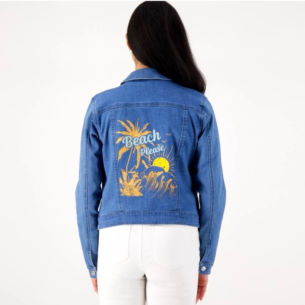 Studio Park x Kerstin Lindquist Classic Blue Denim Jacket
